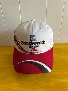 Vintage GM Goodwrench Service Plus Snapback Hat Chase Authentics NASCAR W3